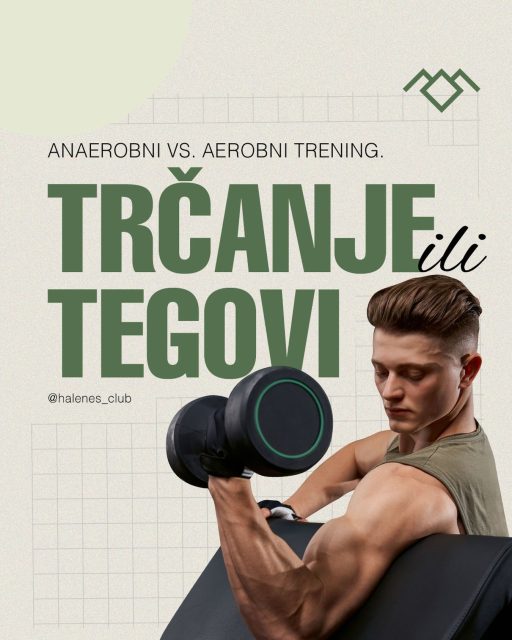 Anaerobni vs. aerobni trening.
Trčanje ili tegovi? 🏃‍♀️🏋️‍♂️

Godinama slušamo iste debate:
„Trčanje topi mišiće“ ili „Tegovi su loši za srce“.

Istina je jednostavna i oslobađajuća:
za zdravlje i dugovečnost ne treba vam „ili–ili“.
Treba vam oba 💡

Aerobni trening (zona 2, trčanje, bicikl 🚴‍♀️)
Gradi vaš „motor“. Povećava broj mitohondrija, fabriка energije u ćelijama, i pomaže očuvanju elastičnosti krvnih sudova. Bez ovoga, kardiovaskularni sistem brže stari.

Anaerobni trening (tegovi, sprint 💪)
Gradi vaš „oklop“. Nakon 30. godine prirodno gubimo mišićnu masu i gustinu kostiju. Trening snage je ključan za očuvanje snage, stabilnosti i zdravlja kostiju.

Zaključak:
Ne morate da birate.
Kombinacija kardio treninga i treninga snage je najpouzdaniji put ka dugoročnom zdravlju i vitalnosti ✨
